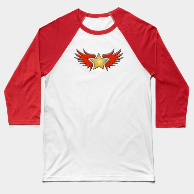 Wildfire costume Baseball T-Shirt by Federation Skum Kosplay